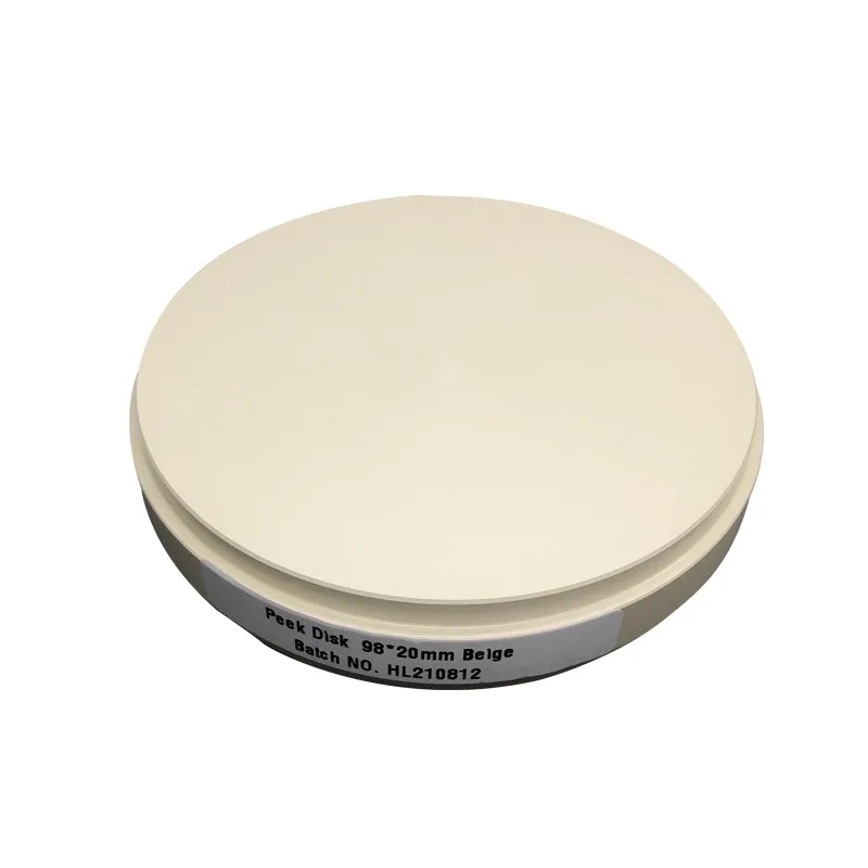 Dental Lab Matrial 98 PEEK Disc 16mm