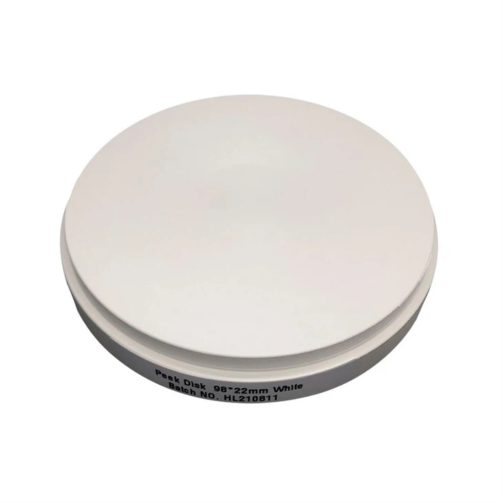 ZOTION Dental CAD CAM PEEK Disc For Removable Dentures Implant Dental PEEK Blocks