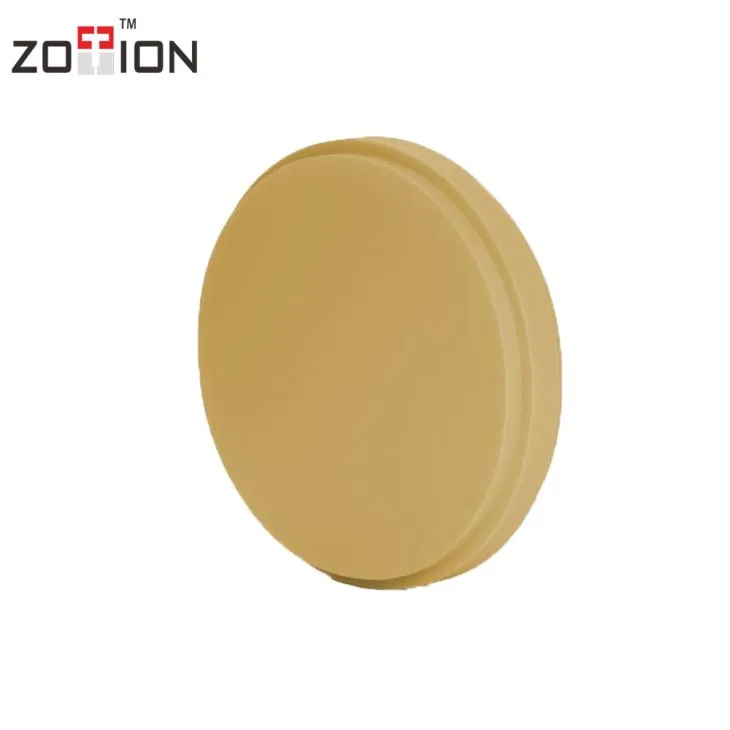 Cad Cam Dental Milling Brown Wax Block For Temporary Teeth