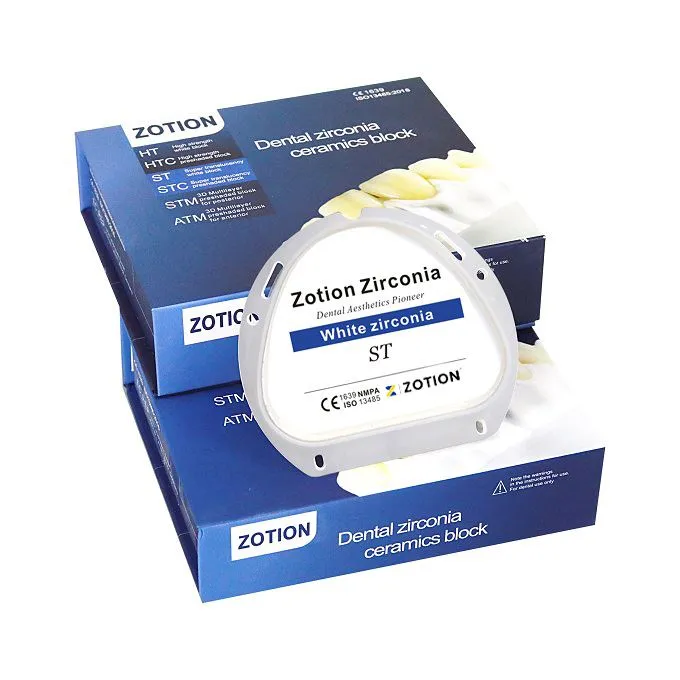White/Monolayer/Multilayer Zirconia Ceramic Disc