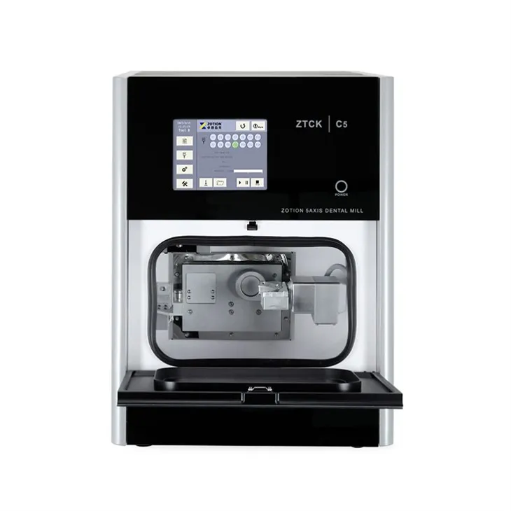 Zotion C5 Dental Lab Milling Machine With Remote Connection And Automatic Calibration