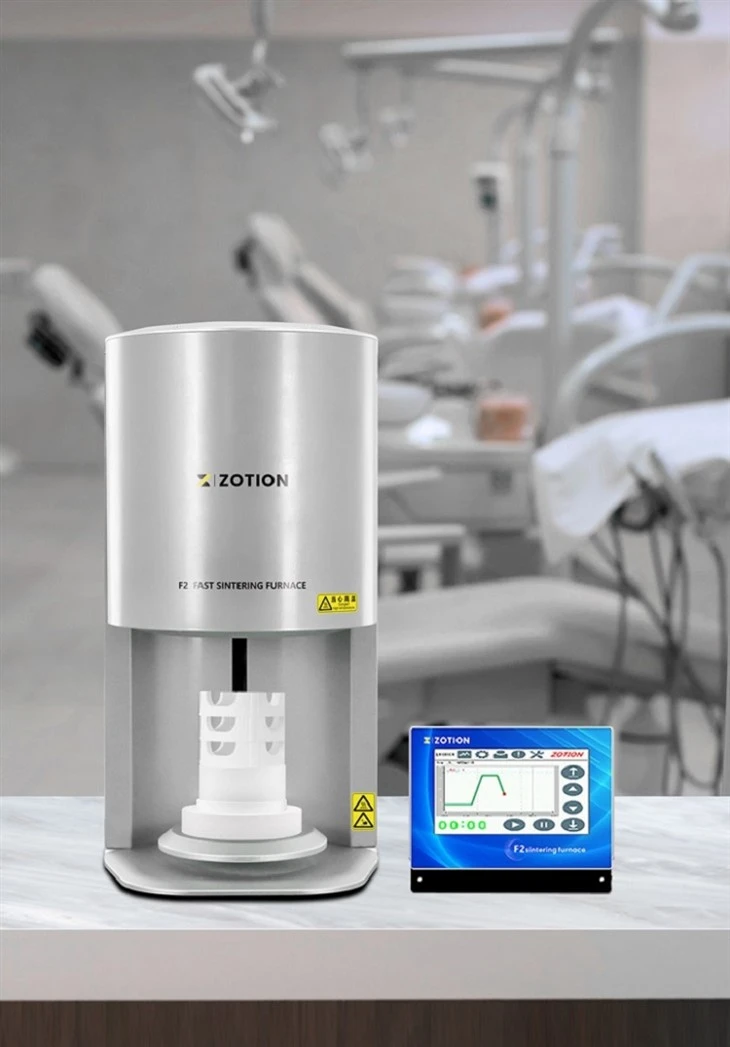 Economy 100 degree per min Rapid dental fast zirconia sintering furnace